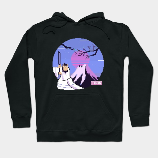 samurai jack mini art Hoodie by aphro